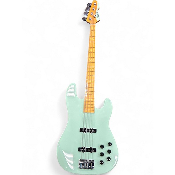 Used Markbass GV4 Seafoam Green Electric Bass Guitar