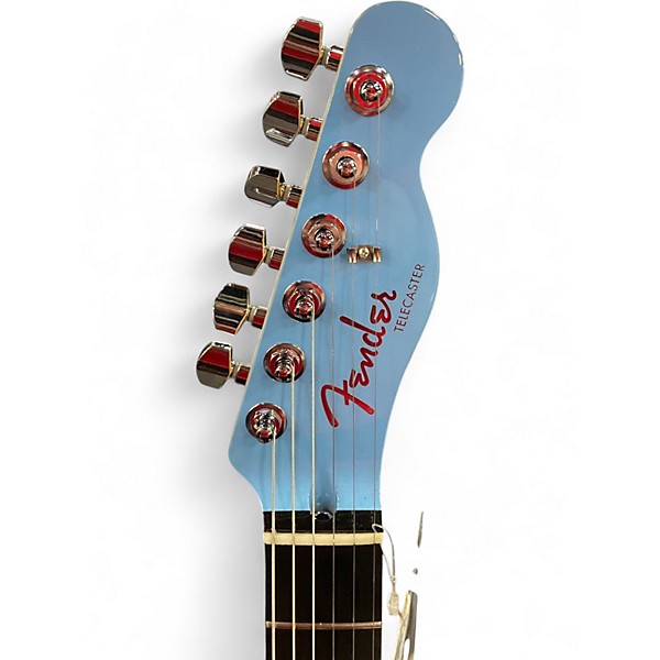 Used Fender MIJ AERODYNE SPECIAL TELECASTER CALIFORNIA BLUE Solid Body Electric Guitar