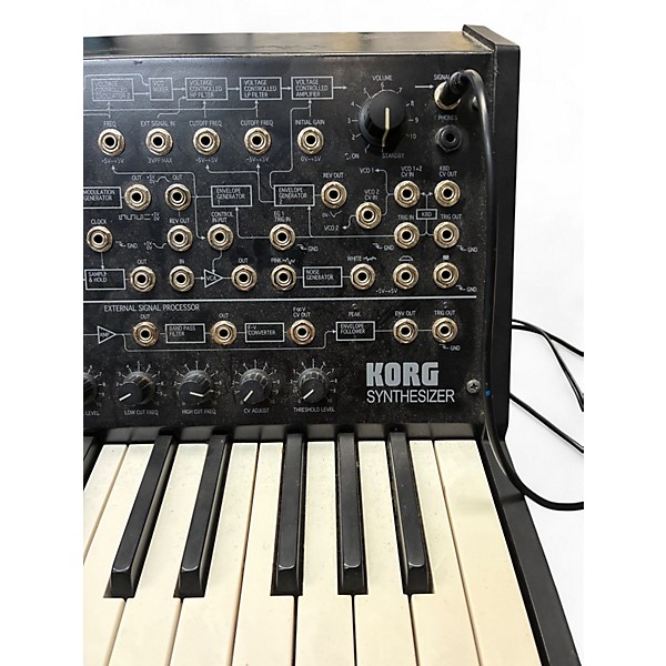 Used KORG MS20 Mini Semi-Modular 37 Key Analog Synthesizer