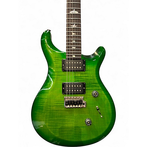 Used PRS S2 10th Anniversary Custom 24 Eriza Verde Solid Body Electric Guitar
