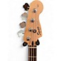 Used Squier P J BASS BLACK Electric Bass Guitar
