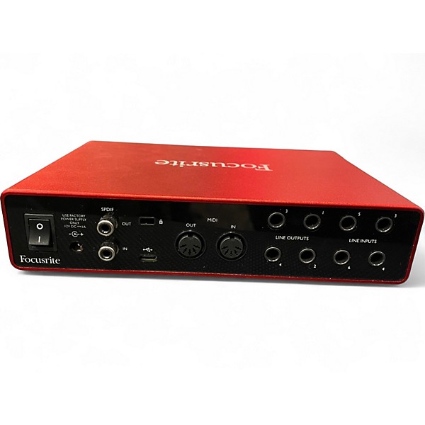 Used Focusrite Scarlett 8i6 Gen 3 Audio Interface