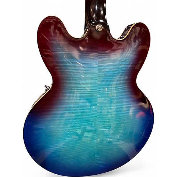 Used Epiphone ES-335 FIGURED IG BLUEBERRY BURST Hollow Body Electric Guitar