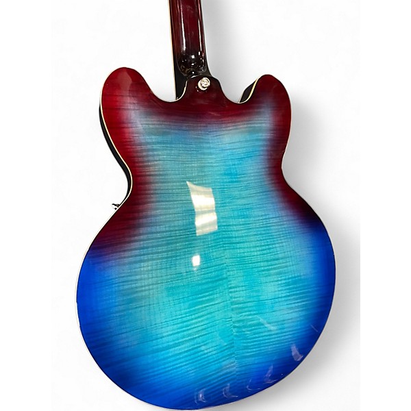 Used Epiphone ES-335 FIGURED IG BLUEBERRY BURST Hollow Body Electric Guitar