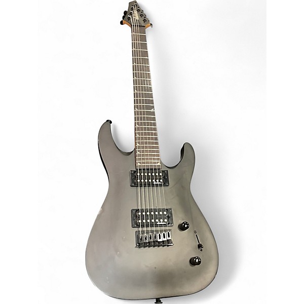 Used Jackson JS22-7 Dinky 7 String MATTE BLACK Solid Body Electric Guitar