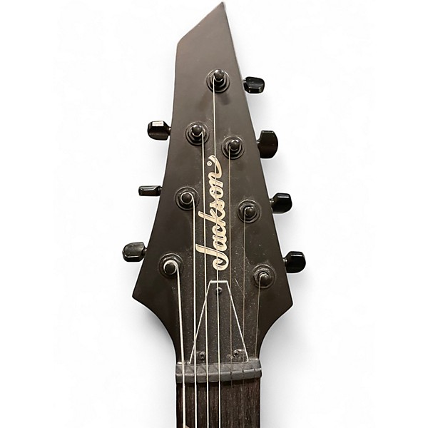 Used Jackson JS22-7 Dinky 7 String MATTE BLACK Solid Body Electric Guitar