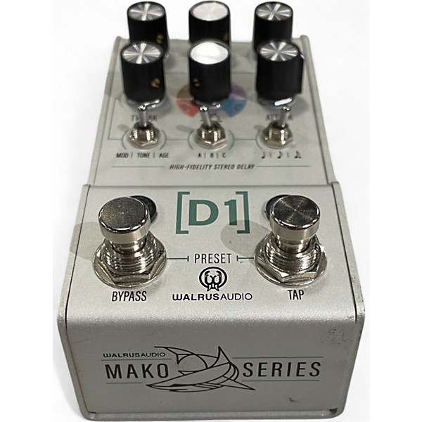 Used Walrus Audio Mako D1 High-Fidelity Stereo Delay Effect Pedal