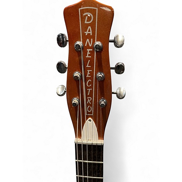 Used Danelectro 59M NOS+ Copper Solid Body Electric Guitar