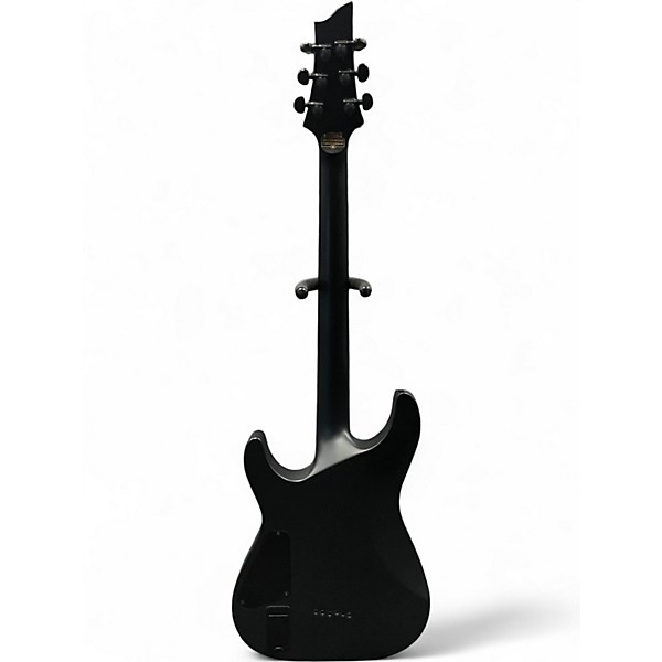 Used Schecter Guitar Research C1 Platinum BLACK Solid Body Electric Guitar