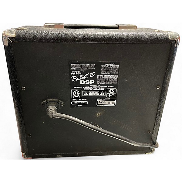 Used Fender BULLET 15 DSP Guitar Combo Amp