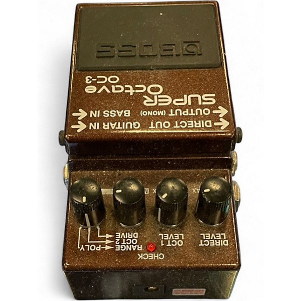 Used BOSS OC3 Super Octave Effect Pedal