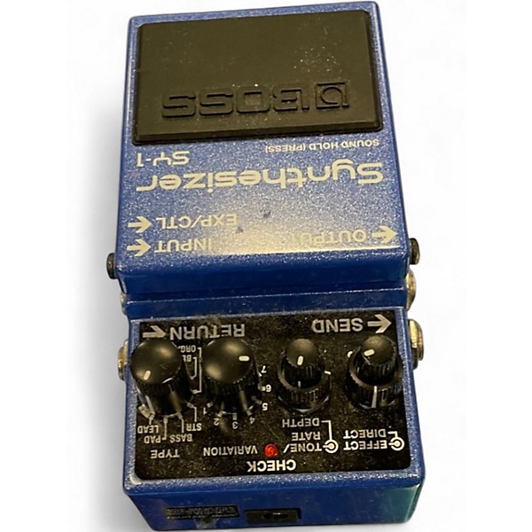 Used BOSS SY-1 SYNTHESIZER Effect Pedal