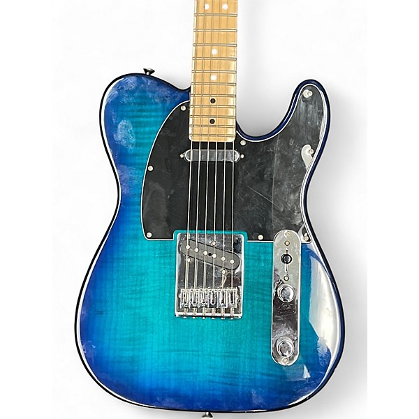 Used 2022 Fender Player Telecaster Blue Burst Solid Body Electric Guitar