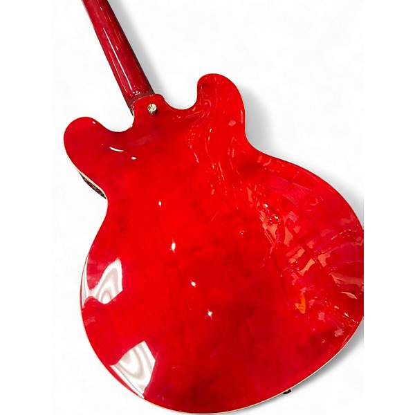 Used Epiphone Dot Cherry Hollow Body Electric Guitar
