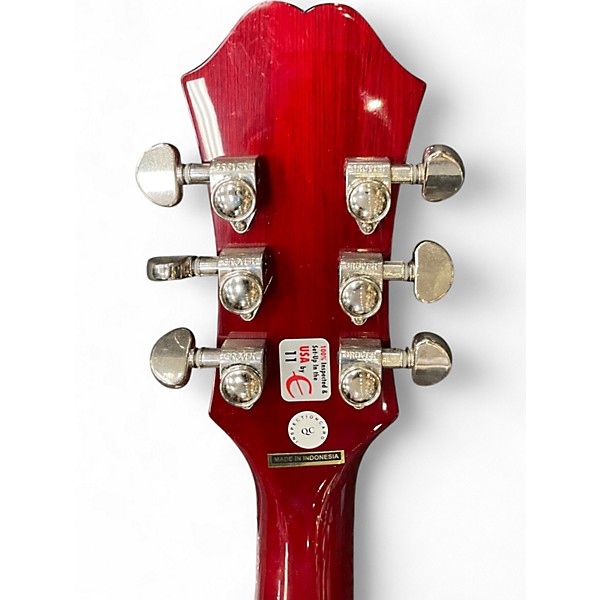 Used Epiphone Dot Cherry Hollow Body Electric Guitar