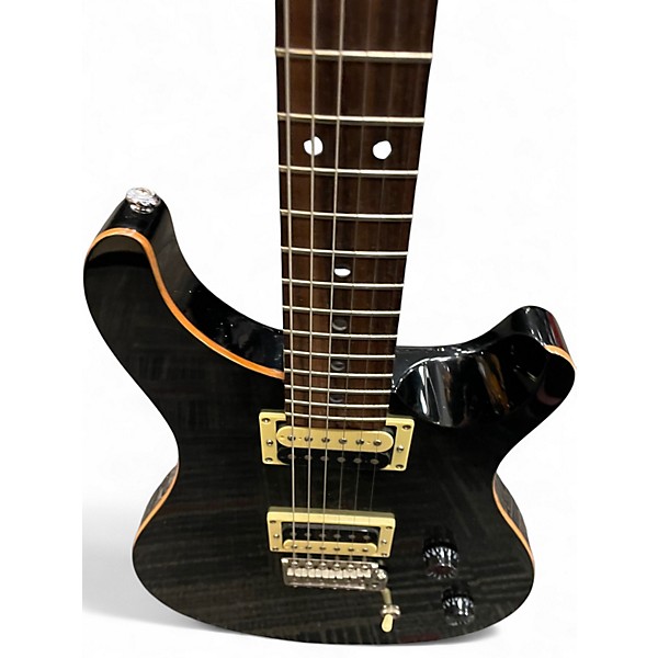 Used PRS SE Custom 22 Trans Charcoal Solid Body Electric Guitar