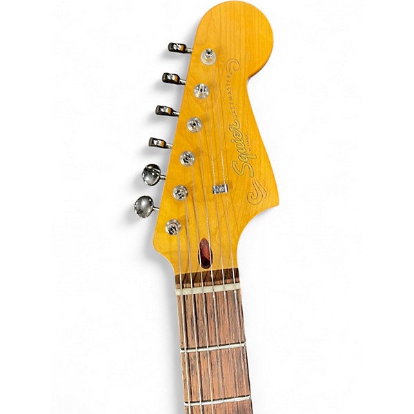 Used Squier J Mascis Jazzmaster Olympic White Solid Body Electric Guitar