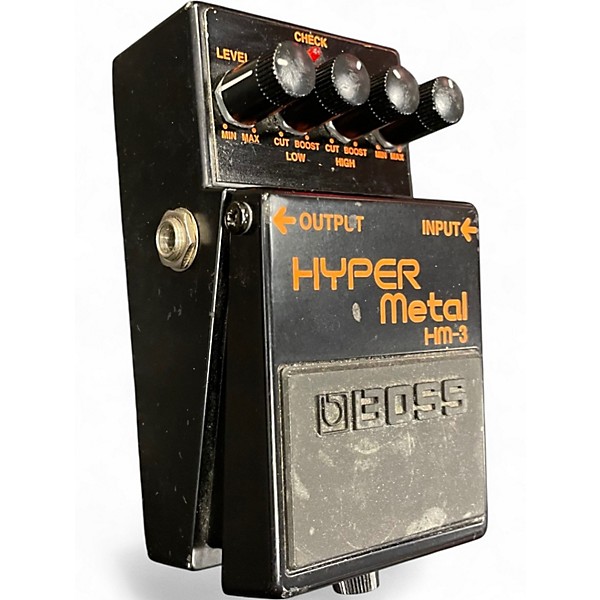 Used BOSS HM3 Hyper Metal Distortion Effect Pedal