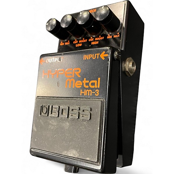 Used BOSS HM3 Hyper Metal Distortion Effect Pedal