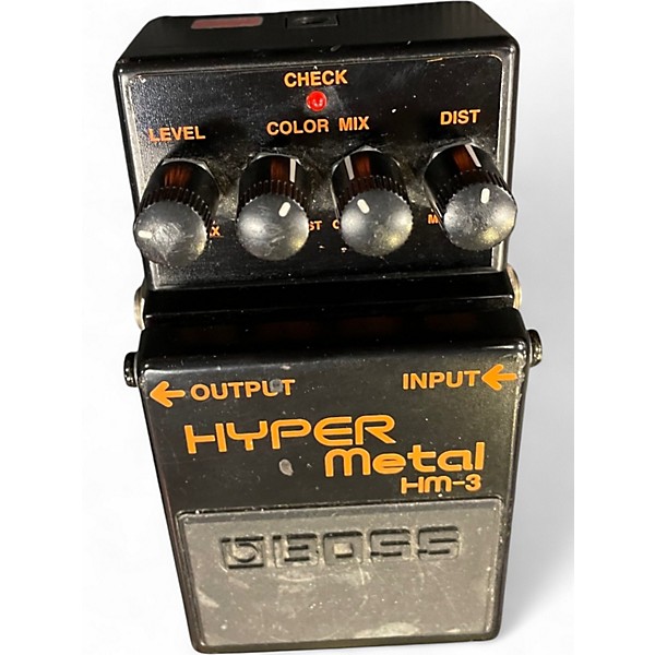 Used BOSS HM3 Hyper Metal Distortion Effect Pedal