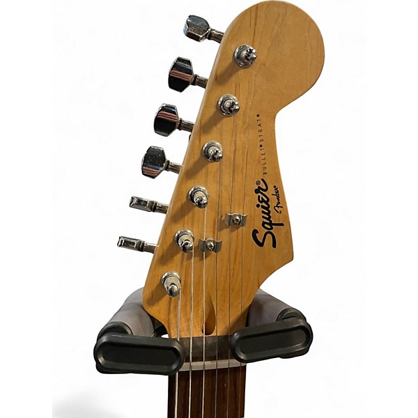 Used Squier Bullet Stratocaster Surf Green Solid Body Electric Guitar