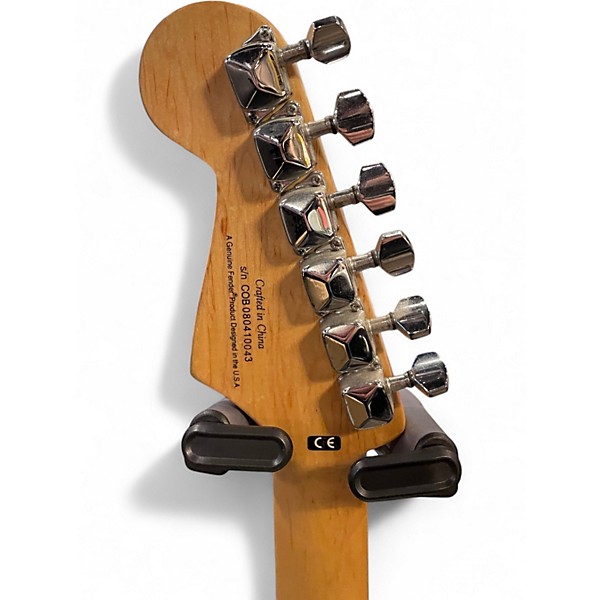 Used Squier Bullet Stratocaster Surf Green Solid Body Electric Guitar