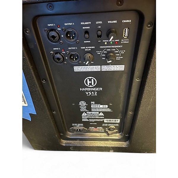 Used Harbinger VS12 Powered Subwoofer
