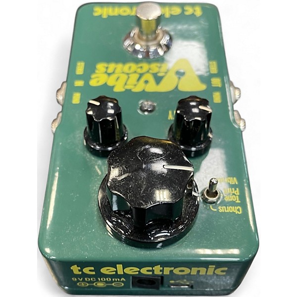 Used TC Electronic Viscous Vibe Univibe Effect Pedal