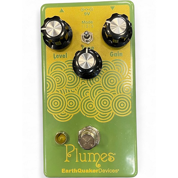 Used EarthQuaker Devices Plumes Small Signal Shredder Overdrive Effect Pedal