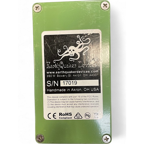 Used EarthQuaker Devices Plumes Small Signal Shredder Overdrive Effect Pedal