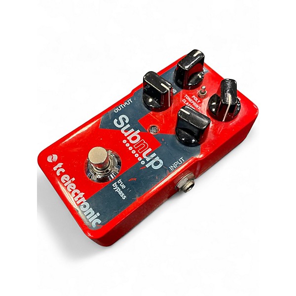 Used TC Electronic Sub N Up Octaver Effect Pedal