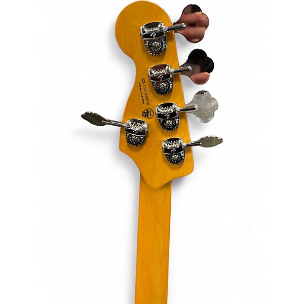 Used Fender American Ultra Jazz Bass V Mocha Electric Bass Guitar