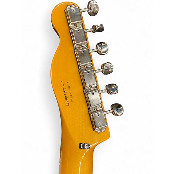 Used Fender Modern Player Telecaster Plus Trans Charcoal Solid Body Electric Guitar