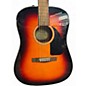 Used Fender CD60 Dreadnought SUNBURST Acoustic Guitar