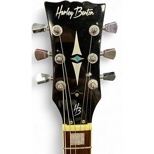 Used Harley Benton HB-35PLUS Vintage Sunburst Hollow Body Electric Guitar
