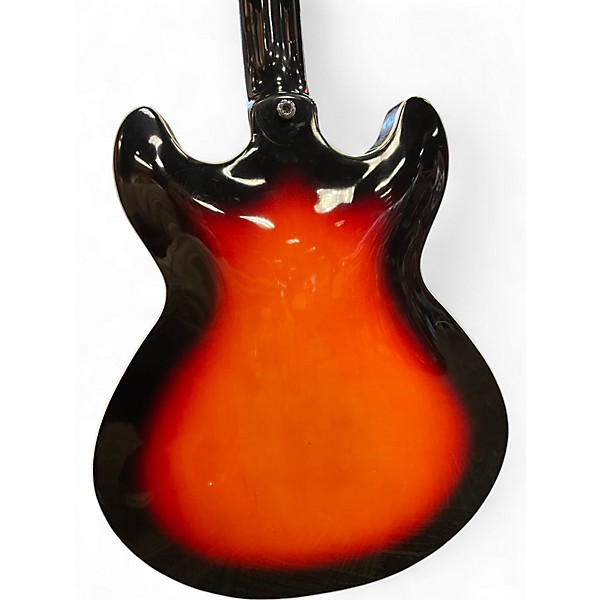 Used Harley Benton HB-35PLUS Vintage Sunburst Hollow Body Electric Guitar