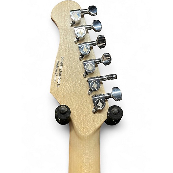 Used Donner Standard Series Trans Gray Solid Body Electric Guitar