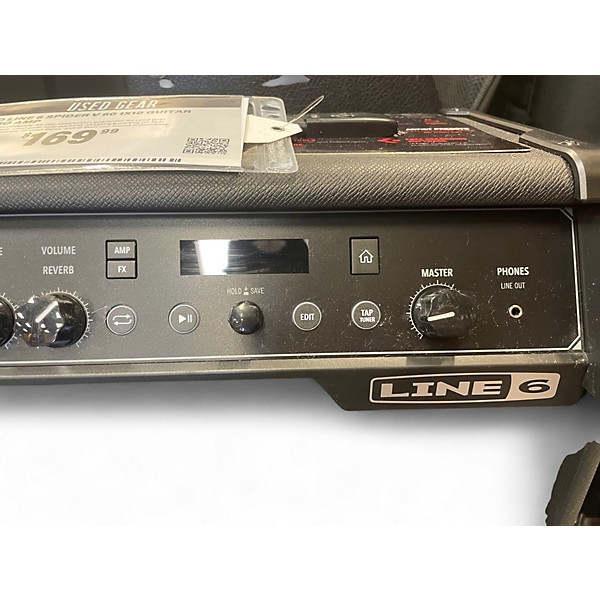 Used Line 6 Spider V 60 1x10 Guitar Combo Amp