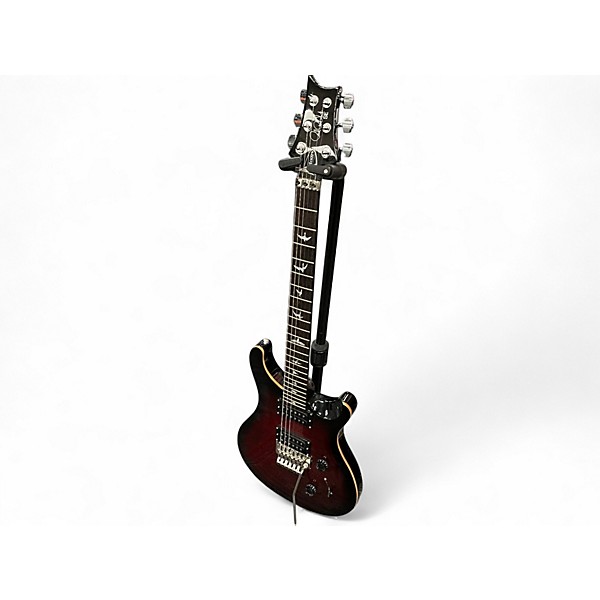 Used PRS SE custom 24 Trans Red Solid Body Electric Guitar