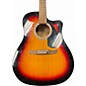 Used Fender FA125CE 3 Color Sunburst Acoustic Electric Guitar