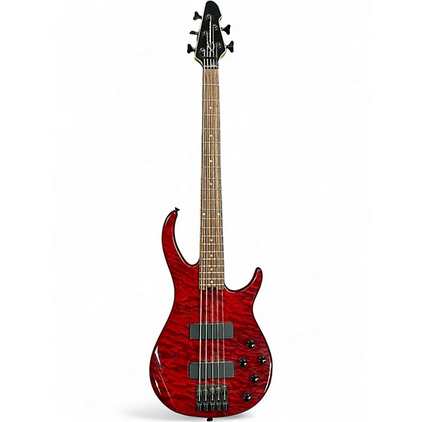 Used Peavey Millennium AC BXP Trans Red Electric Bass Guitar