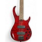 Used Peavey Millennium AC BXP Trans Red Electric Bass Guitar