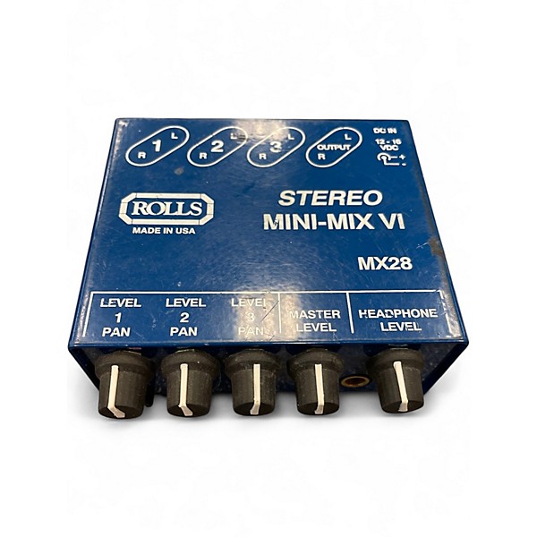 Used Rolls Stereo Mini Mix VI Headphone Amp