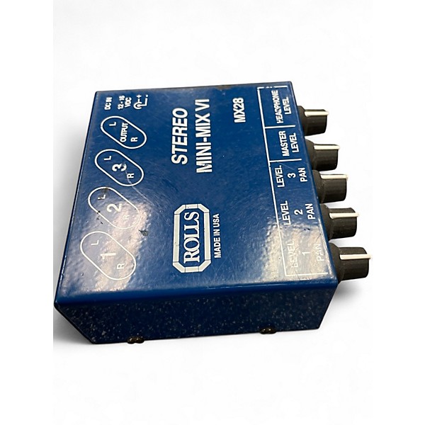 Used Rolls Stereo Mini Mix VI Headphone Amp