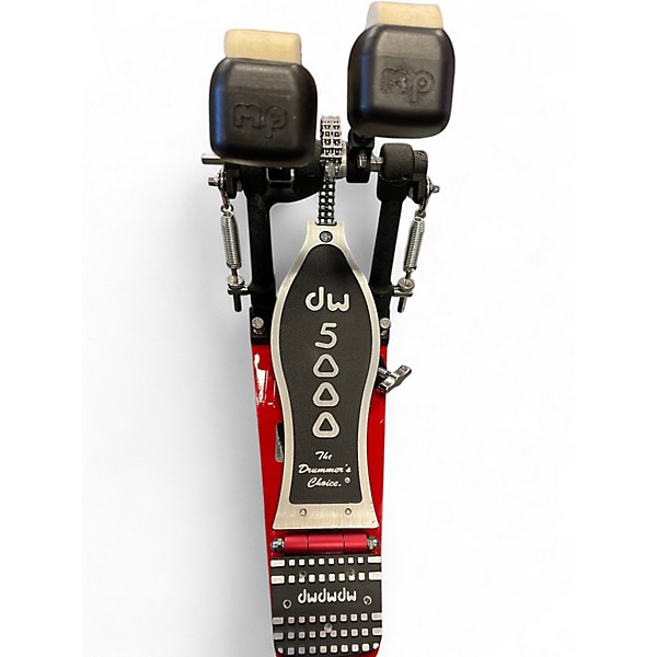 Used DW 5000 Series Double Double Bass Drum Pedal