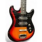 Used Harmony H802 3 Tone Sunburst Solid Body Electric Guitar