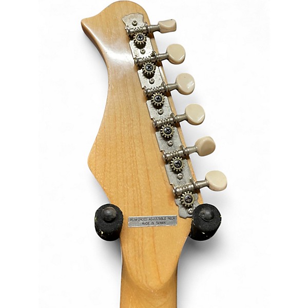 Used Harmony H802 3 Tone Sunburst Solid Body Electric Guitar