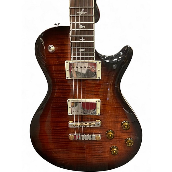 Used PRS SE Singlecut McCarty 594 Black Gold Sunburst Solid Body Electric Guitar