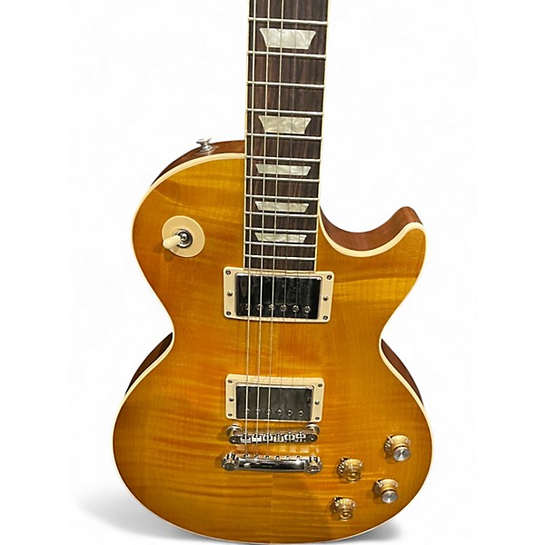 Used Gibson LES PAUL KIRK HAMMETT GREENY GREENY BURST Solid Body Electric Guitar