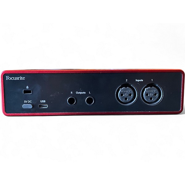 Used Focusrite Scarlett 2i2 Audio Interface